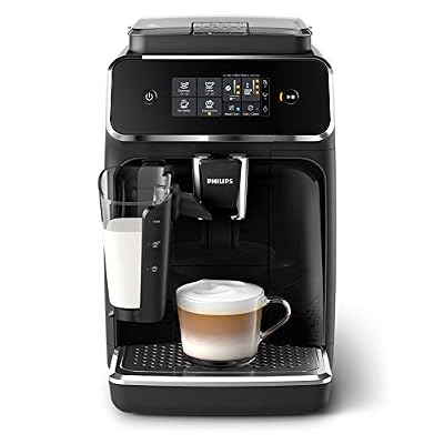 Philips EP2231/40 Machine Espresso automatique Séries 2200 Latte Go Noir Laqué
