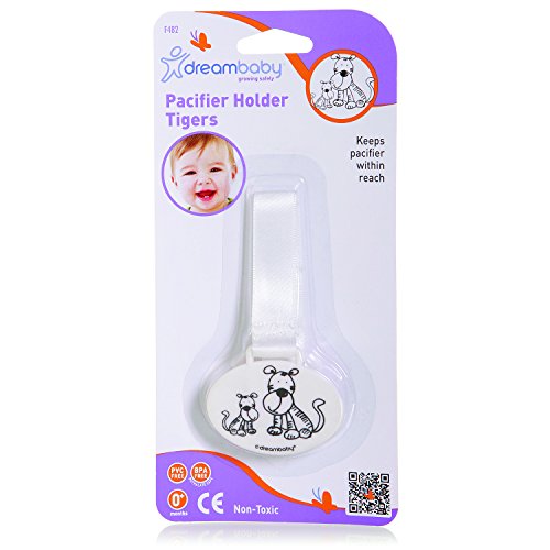 Dreambaby Pacifier Holder (Tiger Design)