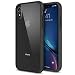 Produktbild Maxboost HyperPro Hybrid-Schutzhülle für Apple iPhone XR 2018 (6,1 Zoll), Mattschwarz - [verstärkter Fallschutz] mit GX D Gel + TPU Kissen Rahmen und starre Rückseite