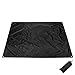 Produktbild Gracelaza Camping matte Zeltmatte Footprint Bodenmatte Outdoor Camping Gear,Matte Überwurf Strand Decke Für Camping, Picknick oder Angeln, 210x150cm (Schwarz)