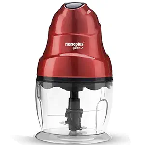 Home Plus 250 Watts Vegetable Chopper, Red