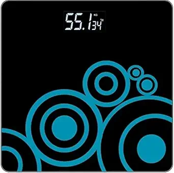 Shivay Fashion Electronic Thick Tempered Glass LCD Display Digital Personal Bathroom Health Body Weight Weighing Scales For Body Weight, weight machine for human body (BS-4)