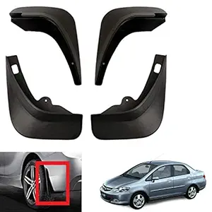 Cabix Box Type Car Mud Flap Tyre Flap for Honda City Zx