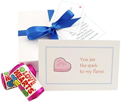 Sweet Nothings Romantic Retro Valentine Gift for The One You Love. 52 Love Compliments with Love Hearts. Handmade and Personalized