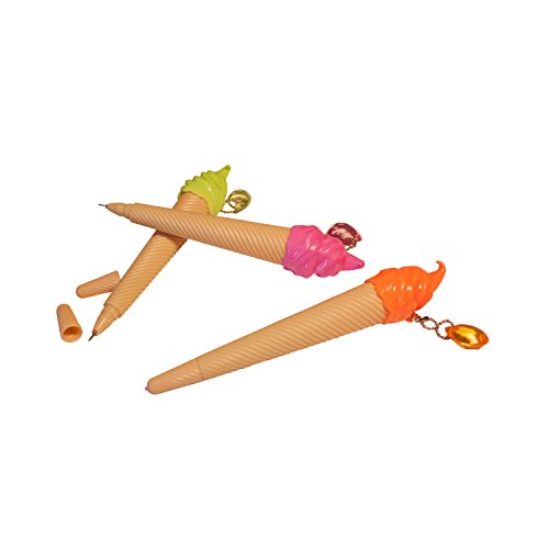 Kugelschreiber-Set Eiswaffeln Gelkugelschreiber - 3