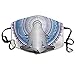 Produktbild Moiq-A Mandala Design Pattern Mouth Masks Unisex Anti-Dust Flu Washable Reusable Mouth Mask Fashion Design for Girls Women Boys Men