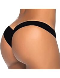 Magiyard Mujeres Tanga brasileña Imprimir Bikini Bottom Bañarse Playa Ropa interior