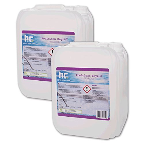 2 x 10 L Flockungsmittel flüssig - für Pools - im 10 L Kanister - VERSANDKOSTENFREI