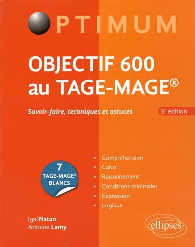 Objectif 600 au Tage-Mage® Édition 2016 Objectif 600 au Tage-Mage® Édition 2016