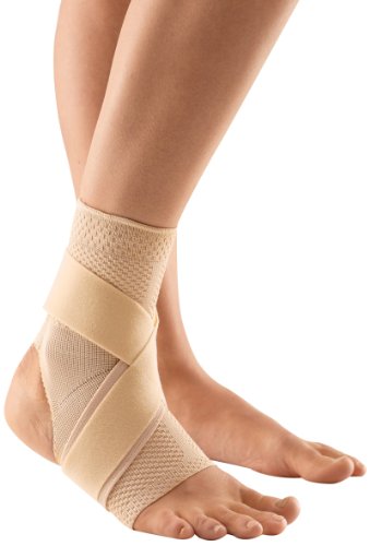 MALLEOTRAIN S Open Heel Ankle Brace Men's Nature/Beige, Right 1
