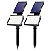 Produktbild 500 Lumen Solarleuchten, OMorc super helle 48 LED Garten Solarlampe, IP65 Wasserdichte Solar Betriebene Wandleuchte Außenleuchte mit 5 Modi Sicherheit Licht