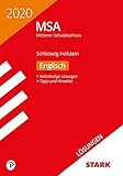 STARK Lösungen zu Original-Prüfungen und Training MSA 2020 - Englisch - Schleswig-Holstein by
