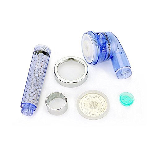 efluky Filtration Handheld- Duschkopf Universal-duschen Bestandteile mit Edelstahlschlauch 3-Way Spray Handdusche Hochdruck-Wasser-Einsparung (Duschkopf + Schlauch) - 3