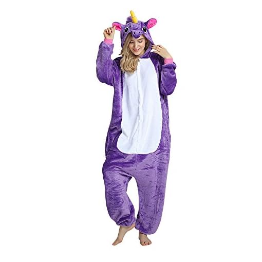 Pigiama-tuta-intera-in-flanella-invernale-da-un-unico-pezzo-Unisex-colore-blu-punto-Pigiamino