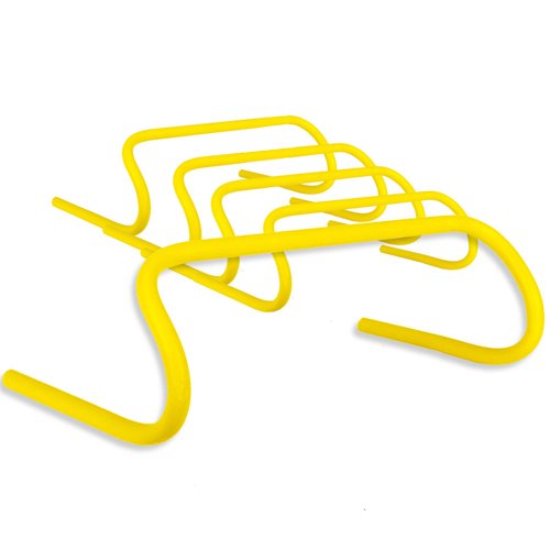 5er Set Koordinationshürde 15 cm gelb