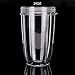 Magic Replacement Part Juicer Accessory Clear Cup Mug For Nutri Bullet 18/24/32 OZ - Clear, 24 OZ RS.385.00