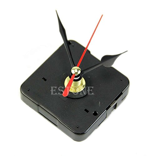 Preisvergleich Produktbild Tocoss(TM) Quarz-Wanduhr Bewegungsmechanismus Repair Tool Kit mit Black & Red Hnde