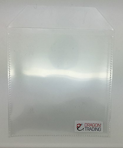 Premium 100 Micron CD-Sleeve mit Lasche dragontrading® 100 Stück - 3