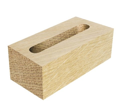 ENT Langlochfräser WS, Schaft (C) 13 mm, Durchmesser (D) 8 mm, D 50 mm, GL 130 mm, rechts - 2