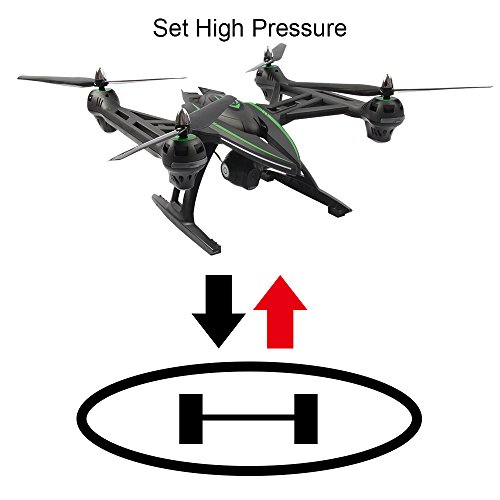 Dazhong Quadcopter Drone with 5.8 GHz Real-time FPV Transmission Monitor One-Key-return Headless 2.4G 4Ch 6-Axis RC Quadcopter + Extra Battery