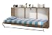 Produktbild VCM Schrankbett Smalu Gästebett, Klappbett, Funktionsbett, Holz Sonoma