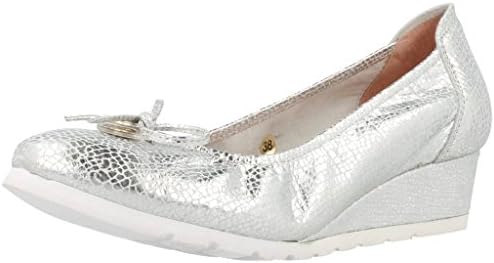 SABRINAS Womens Ballerina Shoes, Colour Silver, Brand, Model Womens Ballerina Shoes 65000 Silver