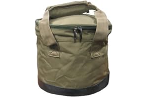 TOUCHSTONE FISHING TACKLE BRAND NEW 10.6 LTR COARSE CARP FISHING BAIT BIN GREAT FOR BOILLES HEMP GROUNDBAIT AND SPOD MIXES