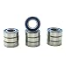 Produktbild WOSKY 8x16x5mm Replacement Precision Ball Bearings ABEC 3 Rubber Seals 688-2RS-BU for Axial Arrma ECX HPI Kyosho Mugen Traxxas Team Associated RC Cars(park of 10)