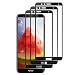 Produktbild SAKYO [3 Pack Huawei Honor 7X Für Panzerglas Schutzfolie, Honor 7X Displayschutzfolie, 3D Full Screen Protector Tempered Glass - [Ultra-Klar] [Kristallklar] [Bubble Free] [Härtegrad 9H] (Schwarz)