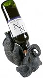 Porte-bouteille De Vin Dragon Noir Nemesis Now – Statuette Résine Peinte à La Main, 32 Cm | Décoration Gothique, Cadeau Pour Amateur De Vin Et Fantastique