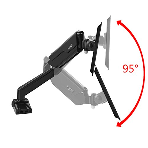 Monitor-Tischhalter MD7 Fuer Bildschirm, Monitor 17″-27″, 360° drehbar, schwankbar, hoehe stellbar - 6