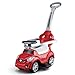 Produktbild Kids Car Rutschauto Kinder Twist Auto 1-3 Jahre alt Baby Yo Auto Roller mit Musik Früherziehung Puzzle Hand Push Walker Allradantrieb FANJIANI (Farbe : Red)