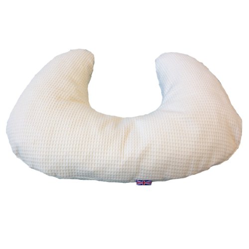 It's A Baby Nursing/Feeding Cushion (White Waffle)