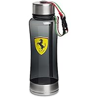 Ferrari - Botella de agua, color negro