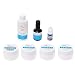 Anself Professional Nail Art Manicure Kits Decoration UV Gel Tool Brush Remover Nail Tips Glue Acrylic Kits DIY Set