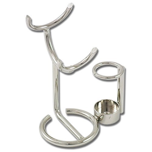 Italian Crafted Razor & Brush Shaving Stand