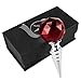Produktbild YINUO HJSL0001 Diamant-Kristallkugel Wein Flaschenverschlüsse / Wein Stopfen / Wein Flasche Stopper zu Hochzeit / Party / Veranstaltungen mit Geschenk-Box (Rotwein)