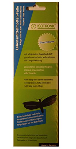Isotronic Lebensmittel Mottenfalle 31902 (2 Fallen)