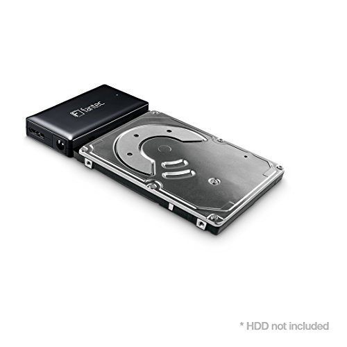 FANTEC AD-U3SA USB 3.0 zu SATA Adapter (für 6,35 cm (2,5 Zoll) oder 8,89 cm (3,5 Zoll) SATA I/II/III Festplatten und SSDs oder 13,34 cm (5,25 Zoll) Laufwerke, 6G Support) schwarz - 4