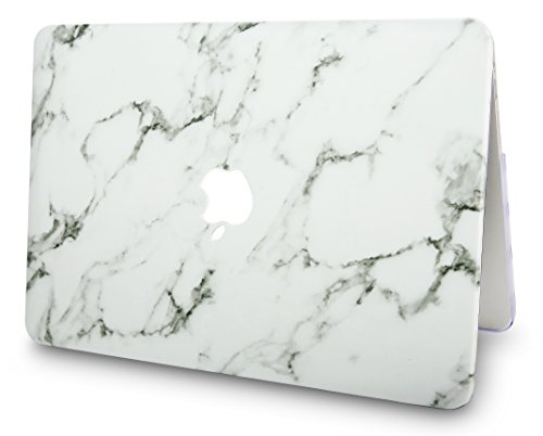 StarStruck MacBook Air 13 zoll H  lle Schutzh  lle Case Cover MacBook Air 13 3 H  lle  A1369   A1466   Marmor Wei   Leder 