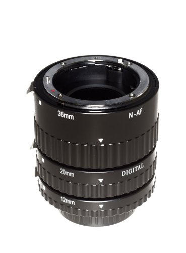 PHOTTIX tubes-allonge macro AF 12 20 36 monture Nikon