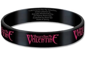 Bullet For My Valentine Gummiband, Standard-Größe, Silikon