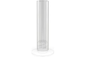 höfats Verre de rechange Spin 90 | 900 - Pièce de rechange pour feu de table Spin 90 et Spin 900, torche, feu suspendu, cheminée de table - Cylindre en verre borosilicate résistant à la chaleur