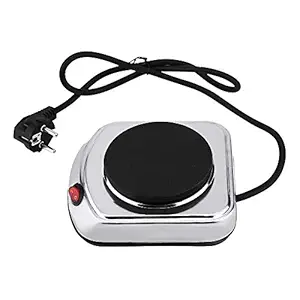 500W Mini Electric Hot Plates, Portable Electric Countertop Stove Heater Heating Plate, Single Burner Kitchen Heating Plate Cooktop, Coffee Tea Heater