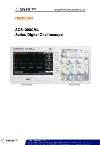 Siglent SDS1102CML 100MHz Oscilloscope 7″ Scre,Oszilloskope 3 Jahre Garantie ! - 2
