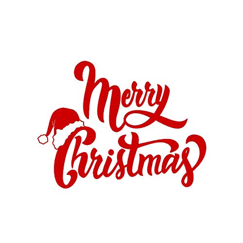 Domire Natale Wall Stickers Buon Natale Lettere Creativo Decorazione di Natale Muro Adesivi Adesivi Finestra Home Accessori Decorativi