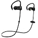 Produktbild Coumi Bluetooth Kopfhörer Bluetooth 4.1 Sportkopfhörer Stereo In Ear Kopfhörer Sport Schweißabweisend BT Kabellos Ohrhörer mit Mikrofon und AptX Stereo Headset Wireless Kopfhoerer für Handy Smartphone Tablet iPad iPhone 7 6 6S 6 Plus SE Samsung Galaxy Huawei P8 P9 Mate (Schwarz)