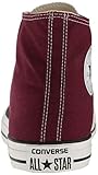 Converse Sneaker aus Textil Converse Unisex-Erwachsene All Star Hi Kurzschaft Stiefel, burgundy, 42.5 EU