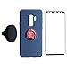 Price comparison product image Samsung Galaxy S9+ Case + Screen Protector + Car Cradle SET Apex Intuition Galaxy S9 Case APEX INTUITION- Anti Drop Invisible Finger Ring/Stand, Magnetic Car Mount- Tempered Glass, [Japanese Asahi]