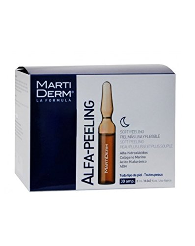 Martiderm Platinum Night Renew, Booster Antiedad Nocturno, 30 ampollas x 2 ml